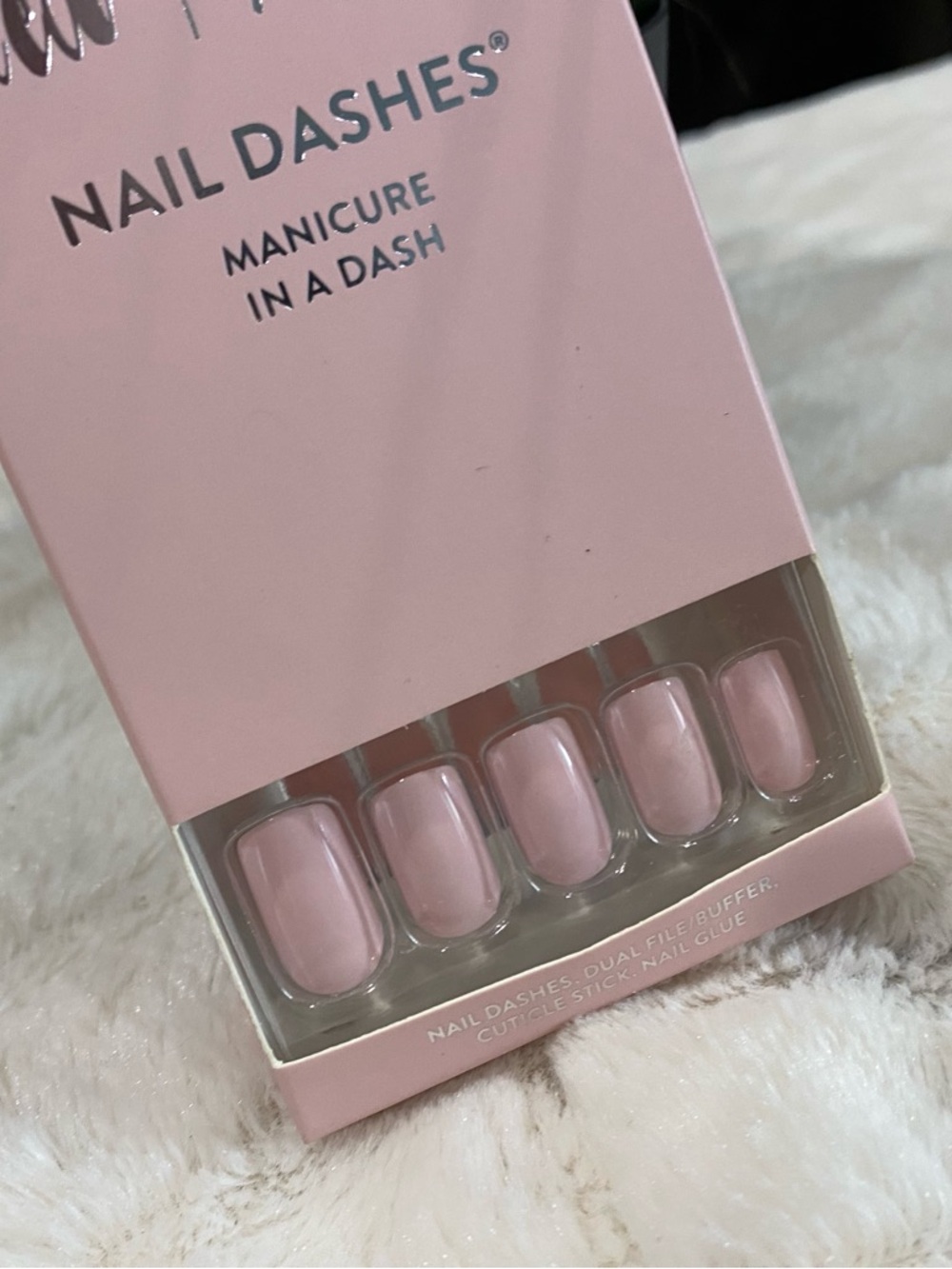 Press-On Nail Set - Soft Pink
